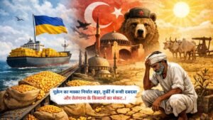 यूक्रेन का मक्का निर्यात बढ़ा, तुर्की में रूसी दबदबा और तेलंगाना के किसानों का संकट
