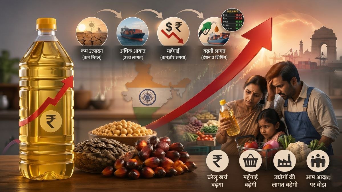 क्यों महंगा हो रहा है आपका रसोई का तेल और भारत पर इसका क्या होगा असर