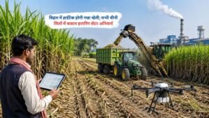 बिहार में हाईटेक गन्ना खेती और कस्टम हायरिंग सेंटर