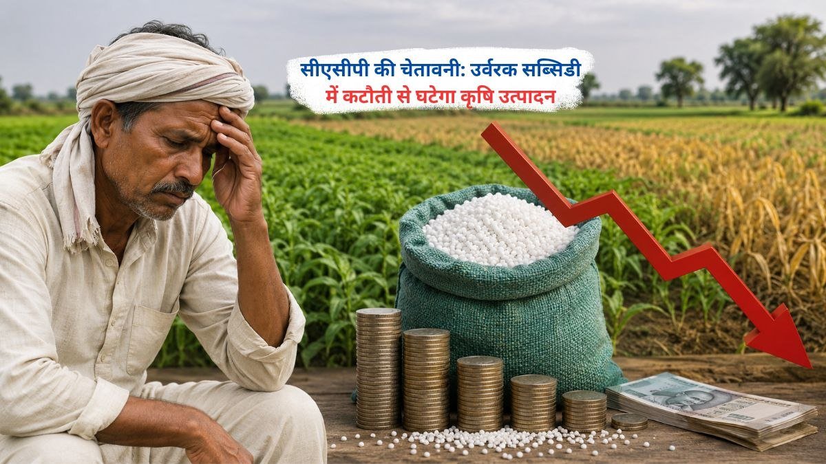 उर्वरक सब्सिडी में कटौती से कृषि उत्पादन पर असर को लेकर सीएसीपी की चेतावनी