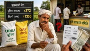 यूरिया और डीएपी खाद के सरकारी रेट तथा किसानों से ज्यादा वसूली पर जानकारी
