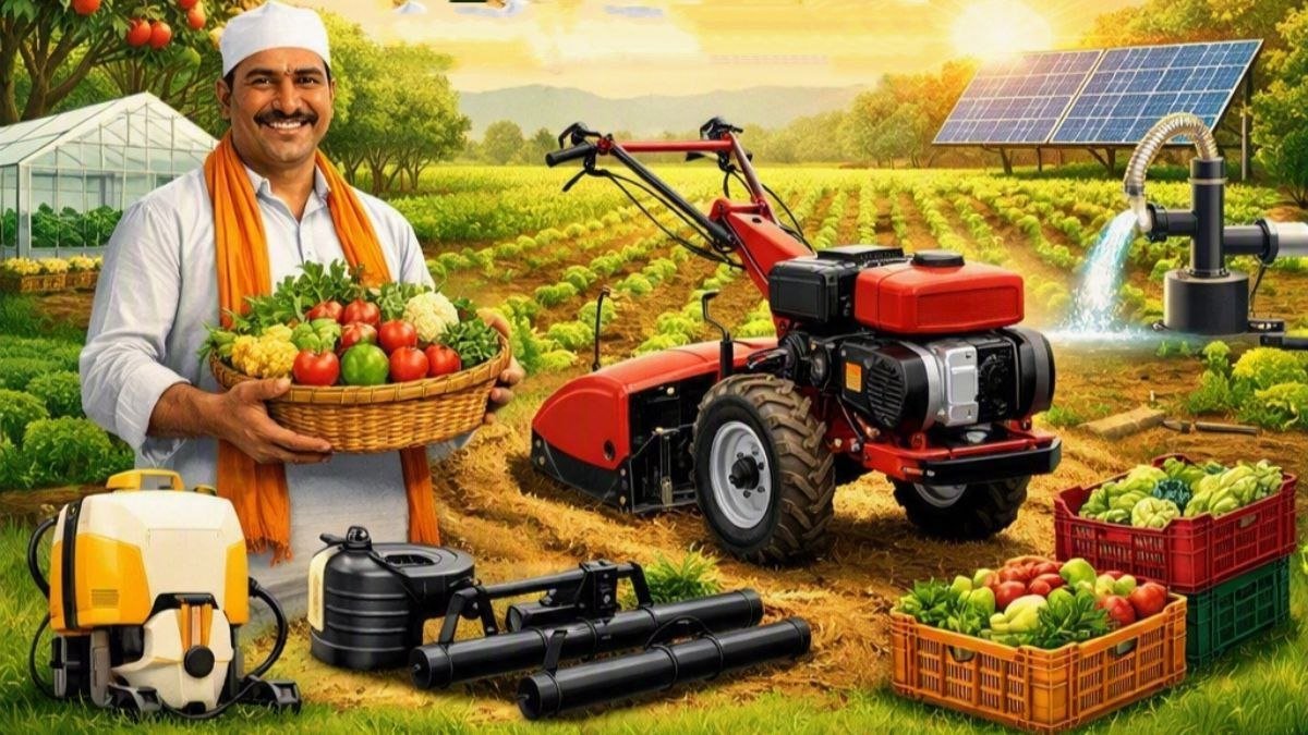 UP MIDH योजना 2026-27 के तहत बागवानी और पावर टिलर पर 50% तक सब्सिडी की जानकारी