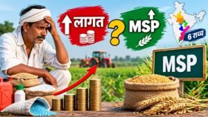 6 राज्यों में खेती की लागत और MSP की तुलना
