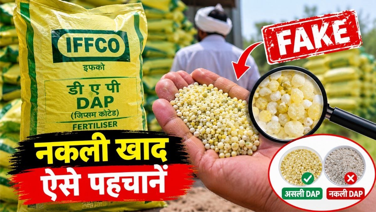 बीना में इफको की बोरियों में नकली DAP खाद की बिक्री और असली-नकली खाद की पहचान।