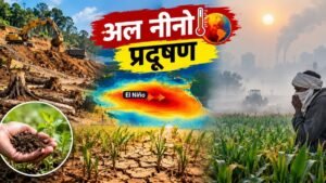 प्राकृतिक संसाधनों का दोहन, अल नीनो और सर्दियों के प्रदूषण से खेती पर बढ़ता खतरा